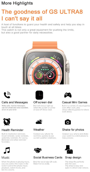 SMARTWATCH 8 ULTRA